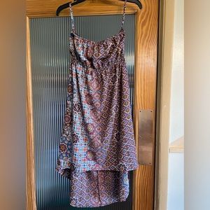 Urban Nomad boho print tube dress